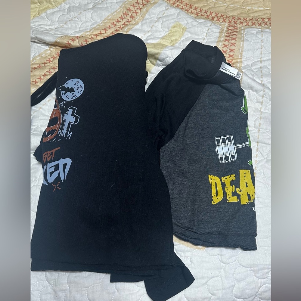 Lot of 2 workout long sleeve crops
